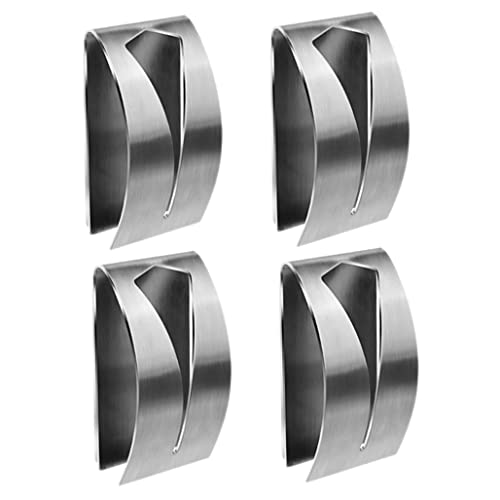 Rupusiner Adjustable Edelstahl Geschirrtuchhalter 4er Set