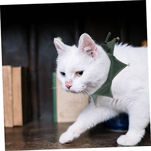 Balacoo 3 Pçs Lenço De Pescoço Decoração Colar Clássico Sino Triângulo Elf Jingle Jingle Ornamento T