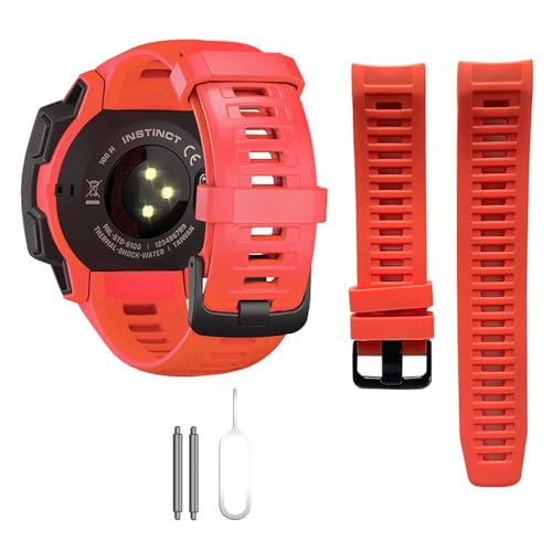 �����p�o���h Garmin Instinct�A�X�}�[�g�E�H�b�`�A�N�Z�T���[ ���X�g�\�t�g�V���R���o���h�X�g���b�v Garmin Instinct 2 / Instinct Esports / Solar / Tide / Tactical (���b�h)