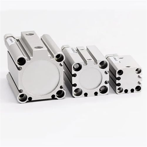 Vérin pneumatique à trois axes CQMB80 avec tige de guidage compacte - 6