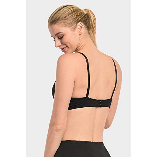 Mamia Women's Basic Lace/Plain Lace Bras (Pack Of 6)- Various Styles (Raelyn, 40C) #TOP1