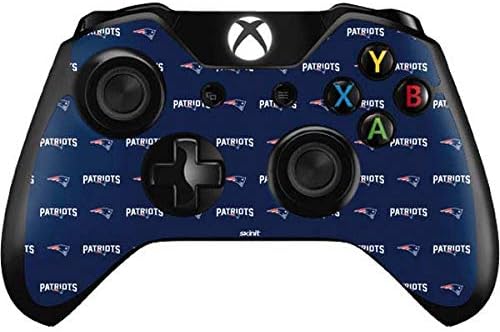 Skinit Decal Gaming Skin Compatible with Xbox One Controller - Officially Licensed NFL New England Patriots Blitz Series Design