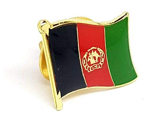 National Country Flag AFGHANISTAN Enamel Pin Badge Brooch | High Quality Metal Enamel Pin Badge