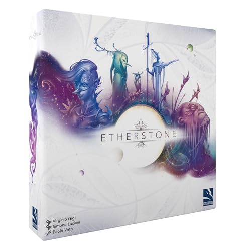 Jogo de cartas Etherstone – Jogo de estratégia em evolução com facções, desenho de dados e líderes únicos, divertido para crianças e adultos, idades 14+, 2-4 jogadores, 40-80 minutos de brincadeira