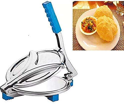 Buy HARVI ENTERPRISE Puri Press Machine Stainless Steel Heavy Quality ...