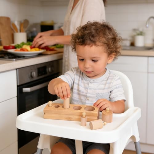 Apprentissage précoce avec ces blocs de cylindres éducatifs à offrir