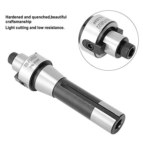 Fafeicy R8-FMB22 Corner Rounding End Mill Cutter, Steel Face Mill with Carbide Inserts for CNC Milling, 90 Degree R8 Arbor Adapter for Sheet Metal and Industrial Tools - Image 2