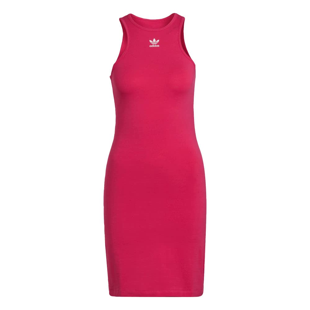 adidas Originals Essentials Racerback Dress Real Magenta XS