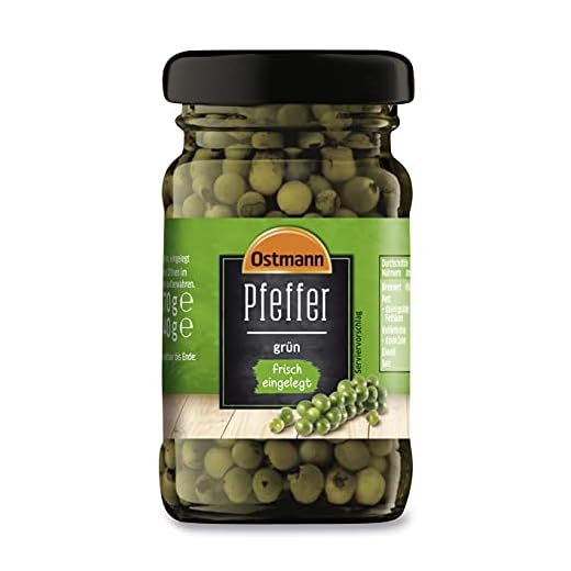 Ostmann Gewürze Grüner Pfeffer eingelegt, 70 g