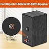 Adjustable Speakers Mount for R-50M RP-502S Klipsch Speaker Wall Mount, Metal Wall Speaker Mount Bracket for Klipsch Bookshelf Speakers Wall Mount Holds up 40 lbs with Hardware Kit for Space Saving