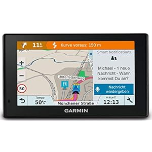 Garmin DriveSmart 51 LMT-S – GPS Auto – 5 pouces – Cartes Europe 46 pays – Cartes, Trafic, Zones de danger à vie – Wi-Fi…