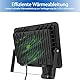 JESLED LED Strahler mit Bewegungsmelder, 20W 2200LM Superhell Strahler Außen, 6000K Kaltweiß Außenstrahler, IP66 Wasserdicht Scheinwerfer für Garten, Innenhöfe, Garage, Haus