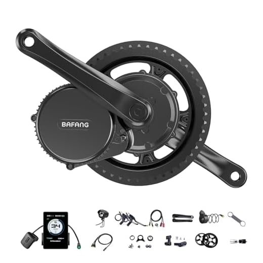 BAFANG 48V 750W BBS02B Ebike Motor Kit with P860C LCD Display Mid Drive Motor Electric Bike Conversion Kit