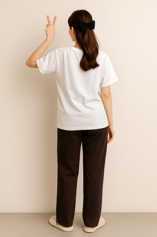 Image of My Swag Womens Cotton Nightwear Set | Dreamy Nights Printed T-Shirt with Relaxed Fit Pajama | Perfect for Sleep & Home