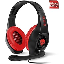 Spirit Of Gamer - Auriculares Pro-NH5 para Switch/Son Stereo 2.0 / HP 40 Mm con Almohadillas Acolchadas/Diadema Ajustable