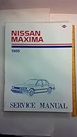1986 Nissan Maxima Service Manual B000JTBO8O Book Cover