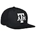 adidas NCAA Texas A&M Aggies Men's Flat Brim Snapback Cap, One Size, Black