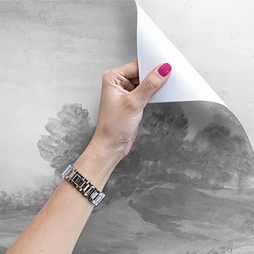 Papier Peint 312x219 cm Auto-Adhésif Sans Colle Solution Rénovation Mur et Meuble