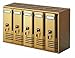 Alubox Cubo C5 Blocchiera Bronzo - 3