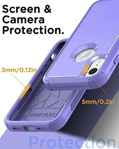 Aicase Rugged Case For Iphone Xr,Heavy Duty 3-Layer Pocket-Friendly Durable Military Grade Protection Shockproof/Drop Proof Protective Cover For Iphone Xr 6.1”_4 #TOP5