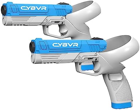 CYBVR Weighted Pistol Grip Gun Stock for Oculus Quest 2