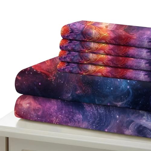 Housse de couette 200x200 cm avec fermeture éclair résistante lit double