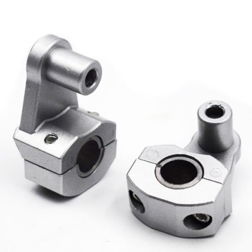 Universal Motorcycle Handlebar Mount Clamps Riser Handle Fat Bar 7/8" 22Mm #TOP1