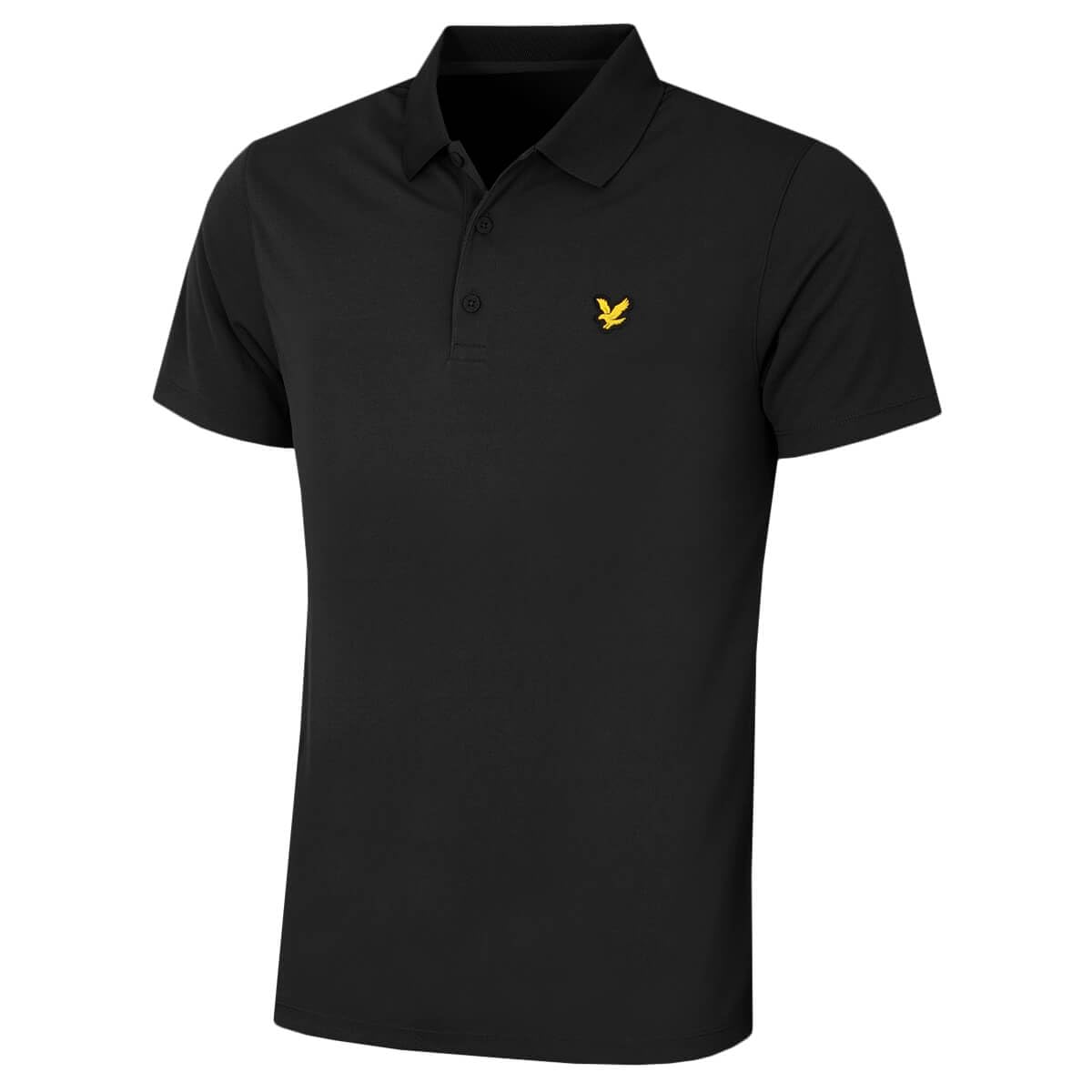Lyle & Scott Men's Jet Black Golf Tech Polo Shirt - M