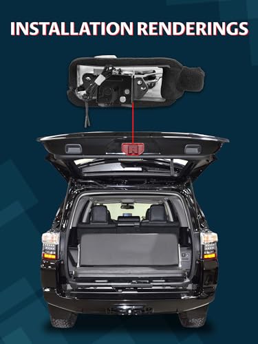 Image of Rear Hatch Latch Actuator Compatible with 2003-2009 4Runner, Door Lock Trunk Latch Replace OE# 69110-35090, 69110-35062, 69110-35060 Tailgate Lock Liftgate Actuator Rear Gate Latch Motor