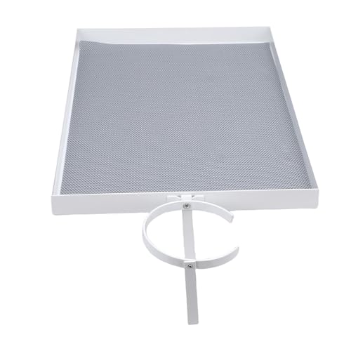 Étagère de chevet pour petit lit superposé en acier blanc résistant - 3
