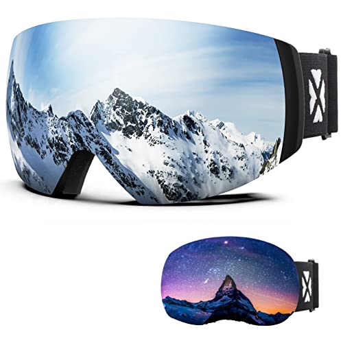 Juli Eyewear Maxjuli Ski Goggles,Snow Snowboard Goggles For Men Women Snowmobile Skiing Skating #TOP1