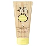 Sun Bum Moisturizing Sunscreen Lotion, SPF 70, 6oz Tube, Oil Free, Hypoallergenic, Packaging May Vary