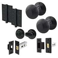 VINTAGE DESIGN : Our beehive door knobs have a classic Victorian reeded design that makes them ideal for traditional and period peoperties. Designed with ergonomics in mind, our door knob provides a comfortable and secure grip. DURABLE & LONG-LASTING...