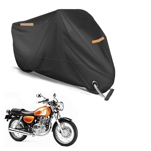 バイクカバー 適応スズキ ST250 E Type 専用 原付 カバー 防水カバー バイク用品 車体カバー バイクカバー 耐熱 盗難防止ロック穴 バイク用品 防風 防埃 防雨 紫外線防止 防雪 バイク用レインカバー 収納バッグ付き