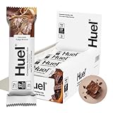Huel Complete Nutrition Vegan Protein Bars | Fudge Brownie | 13g Protein | 27 Vitamins & Minerals, 2g Sugar, Non-GMO, 100% Plant Based Snack | 12 Pack