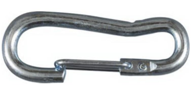 5/16" x 2-1/4" Zinc Plated Steel Breech/Breeching Snap Link Connector - Pack of (100)