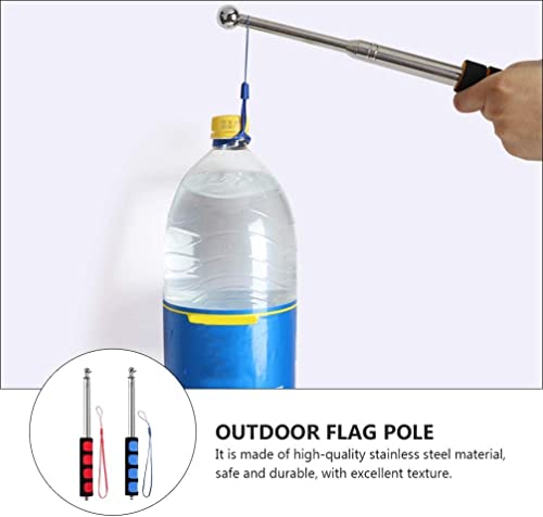 Image of DEZIINE�.Fx Teacher Pointer Stick Retractable Presenter Extendable Classroom Teaching More Than 1meter (multie Colour)