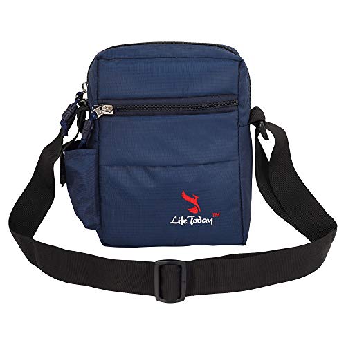 Image of Life Today Sling Bags for Men and Women | Cross Body Bag for Boys & Girls | Polyester Travel Pouch