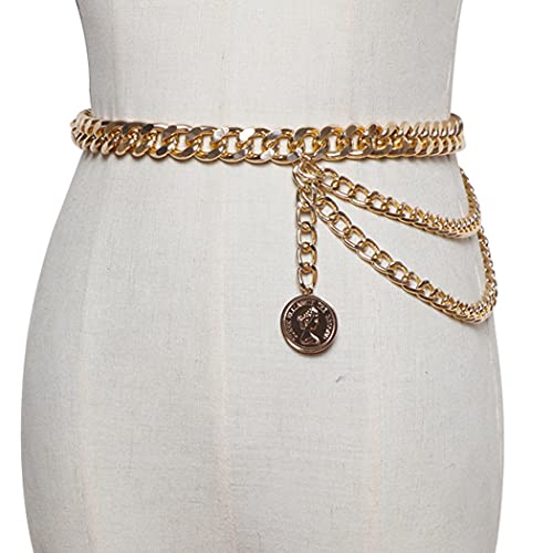 FunPa Cadena para El Vientre Todo Fósforo Todo Fósforo Reutilizable Creativo Cadena para El Cuerpo Mujer Niña Mujer