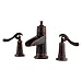 Pfister LG49YP1U Ashfield 2-Handle 8" Widespread Bathroom Faucet in Rustic Bronze, Water-Efficient Model