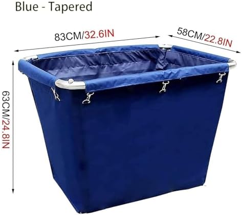 Waterproof Liner Bag Replacement for Rolling Laundry Cart, Removable Laundry Basket, Utility Cleaning Cart - Durable Ox Cloth, Ideal for Easy Laundry Transport