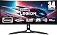 Lenovo Legion R34w-30 Monitor 34" UWQHD Curved Gaming 180Hz 0,5ms