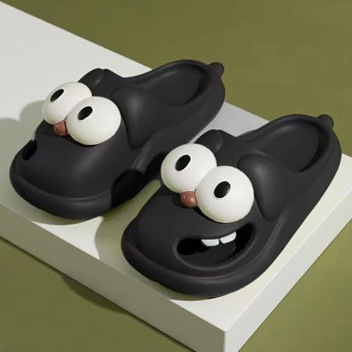 Tongue Slippers Big Eye Dog Slippers Garden Clogs Slippers Cloud Slide Pillow Slippers Cartoon Animal Slippers Outdoor Beach Shoes2
