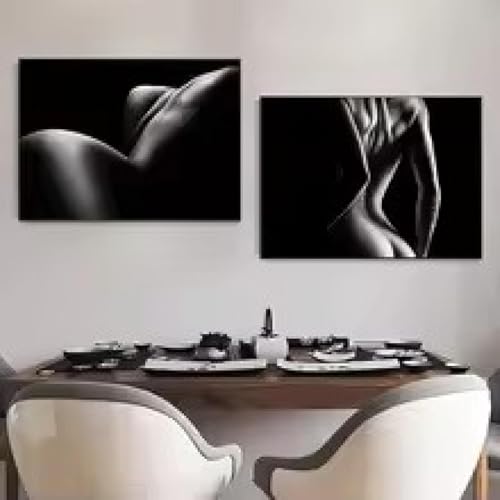 Cadre decoration salon et chambre avec peinture retro de femme elegante