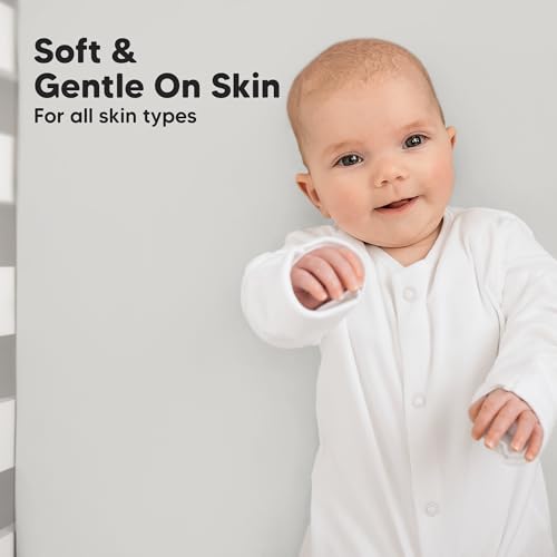 Image of KeaBabies 2-Pack Baby Crib Sheets for Boys, Girls, 52x28 Fitted (Sage) | Viscose Derived from Bamboo, Toddler Bed Sheets Neutral, Fitted Crib Mattress Sheet for Standard Baby Bedding, Soft, Cozy