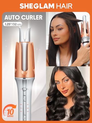 SHEGLAM Automatic Curling Iron 1 1/4 inch の商品画像 1