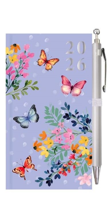Agenda Semainier 2026 Poche – Couverture Rigide Motif Floral, Léger, Parfait Pour L’organisation ! - 4