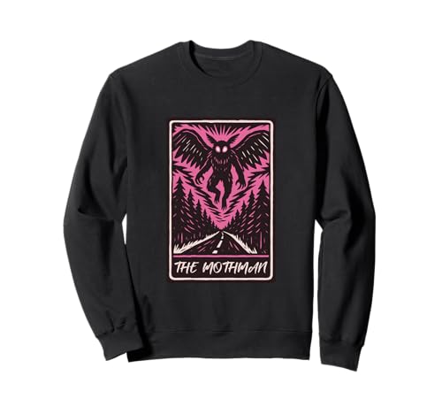 Mothman Tarot Card Sweatshirt