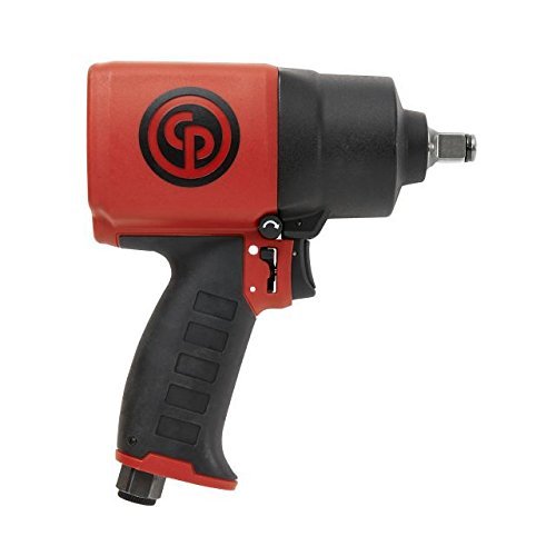 Chicago Pneumatic Cp7749 Air Impact Wrench (1/2 Inch), Air Impact Gun Industrial Repair & Assembly Tool, Pistol Handle, Twin Hammer, Max Torque Output 959 Ft. Lbf/1300 Nm, 7000 Rpm #TOP3