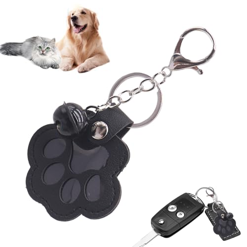 Bavokon Llavero De Cuero,Colgante De Llavero De Garra De Cuero Recuerdo De Pelo De Mascota - Portátil Para Bolso Amantes De Animales Niños Niñas Viaje Escuela Hogar Auto